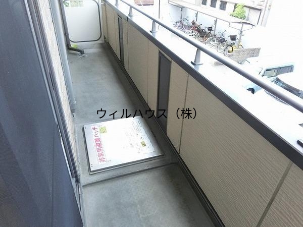 バルコニー　日当たり良好！