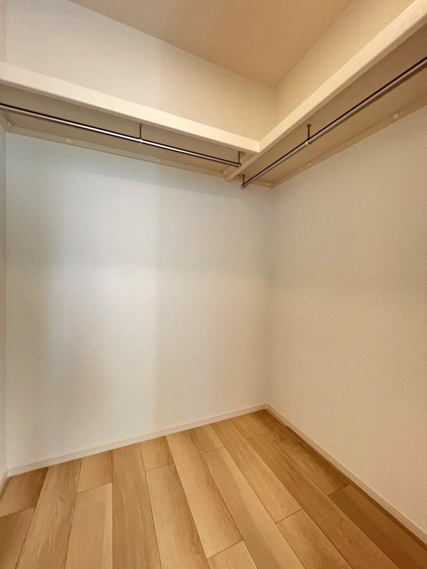 収納　ウォークインクローゼット付でたっぷり収納できます。