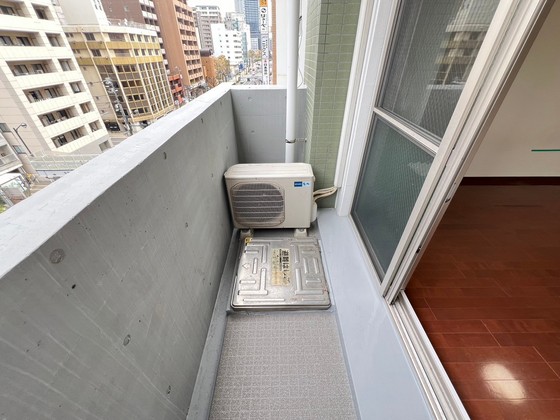 バルコニー　※別部屋の写真です