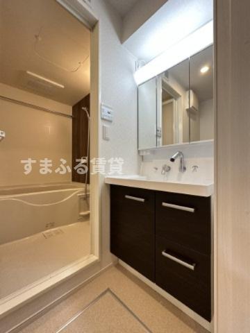 洗面設備　同仕様　同施工会社　洗面所