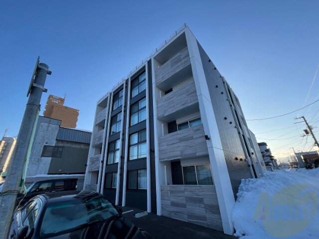 建物外観　札幌市東区北２３条東「ＰＬＡＮ　ＤＥ　Ｎ１８」