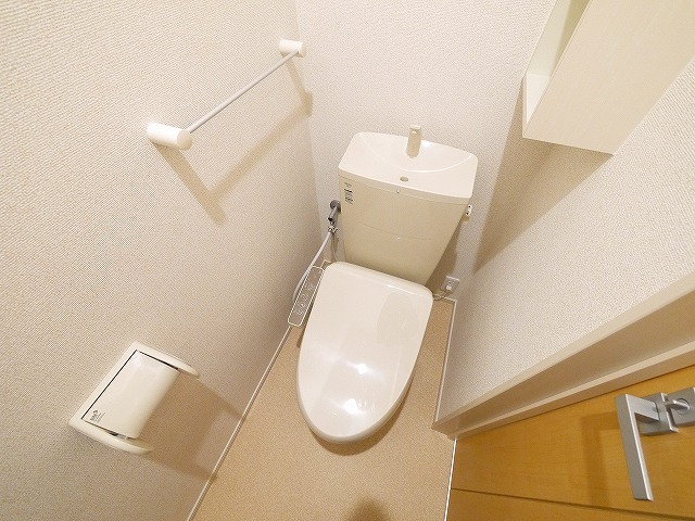トイレ　ゆったりとした空間のトイレです
