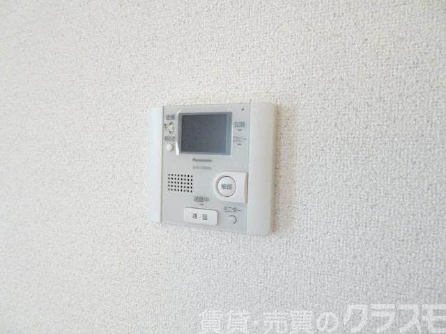 セキュリティ　来訪者が確認できるモニターホン♪
