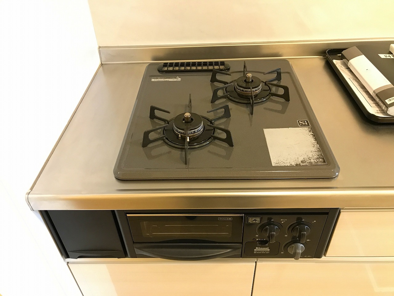 キッチン　2口ガスキッチン