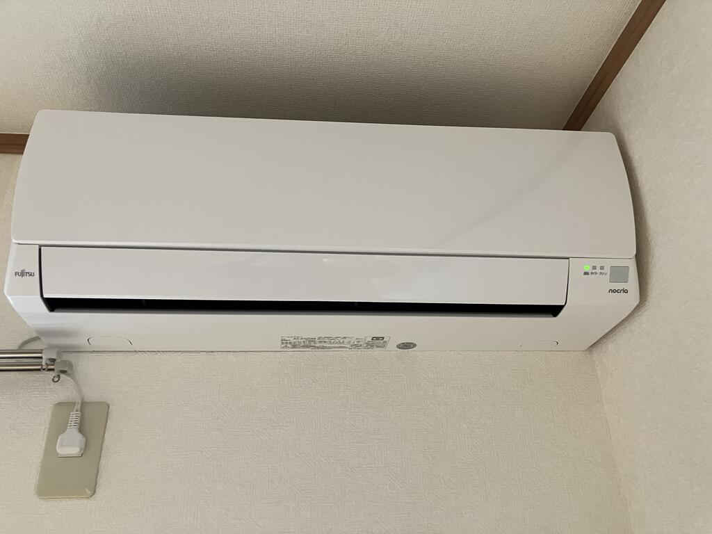 その他設備　エアコン（入居中の為、入居前写真）