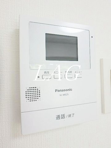 セキュリティ　モニター付インターホンです。