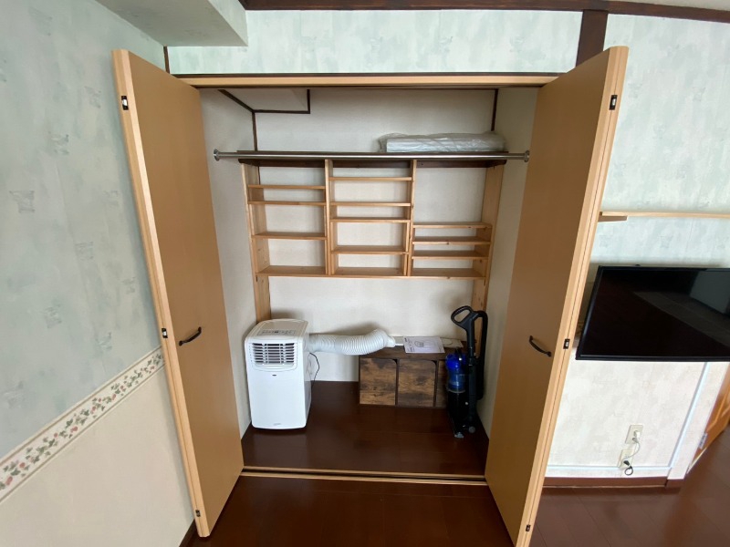 収納　収納もバッチリあるのでお部屋が片付きますよ！