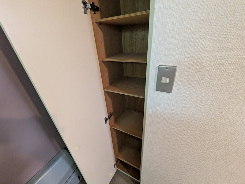 収納　同物件別号室のお写真になります。（405号室）