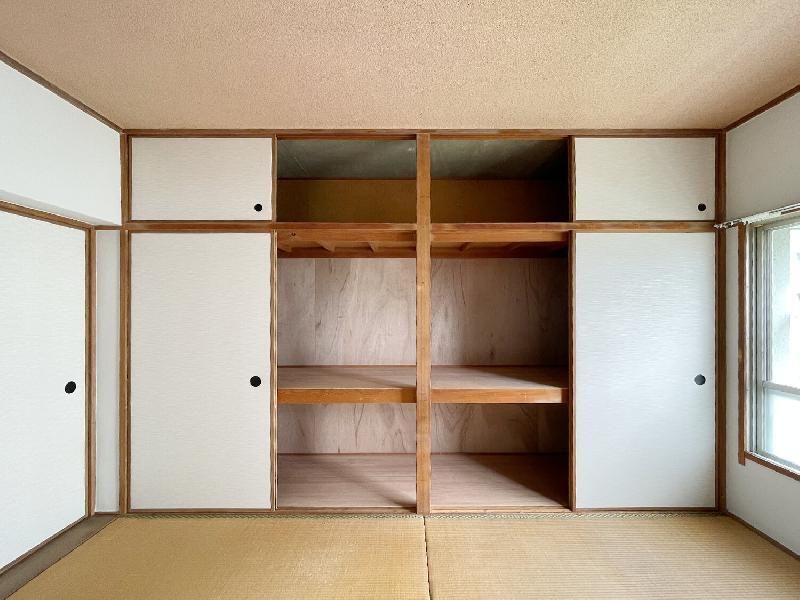 収納　退去予定のため別部屋写真使用