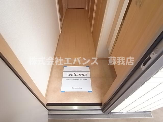 玄関　収納もある玄関です