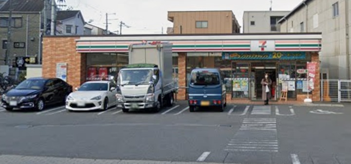 コンビニ　セブンイレブン大阪横堤3丁目店（コンビニ）まで2000m