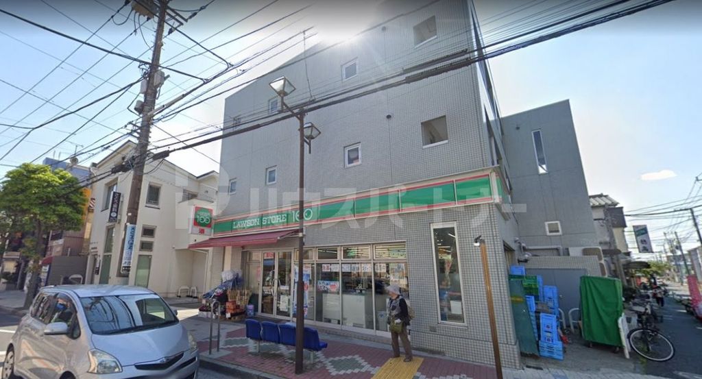 コンビニ　ローソンストア100 篠崎四丁目店（コンビニ）まで240m