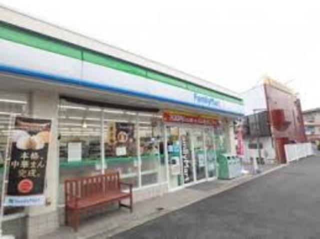 コンビニ　ファミリーマート江ヶ崎町店（コンビニ）まで534m