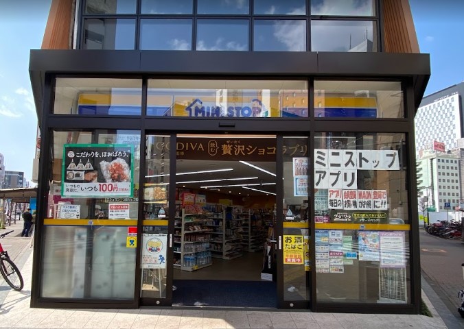 コンビニ　ミニストップ 名駅椿町店（コンビニ）まで318m