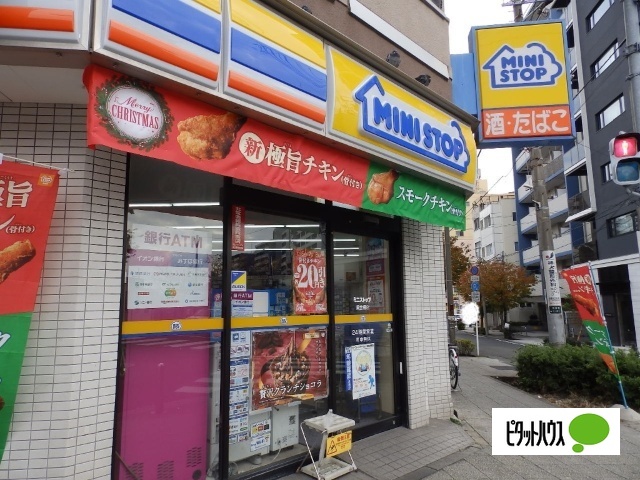 コンビニ　ミニストップ黄金橋店（コンビニ）まで241m