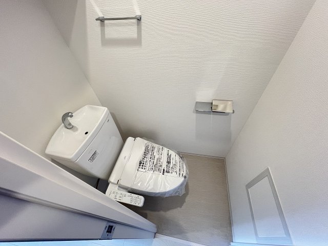 トイレ　ゆったりとした空間のトイレです