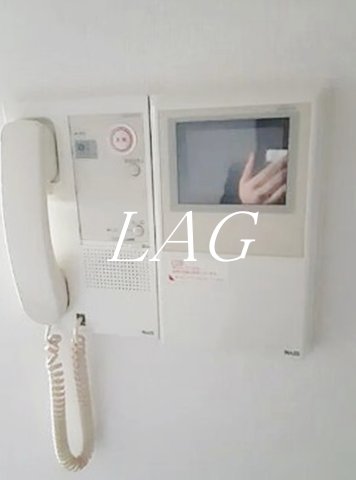 セキュリティ　モニター付きインターホンです。