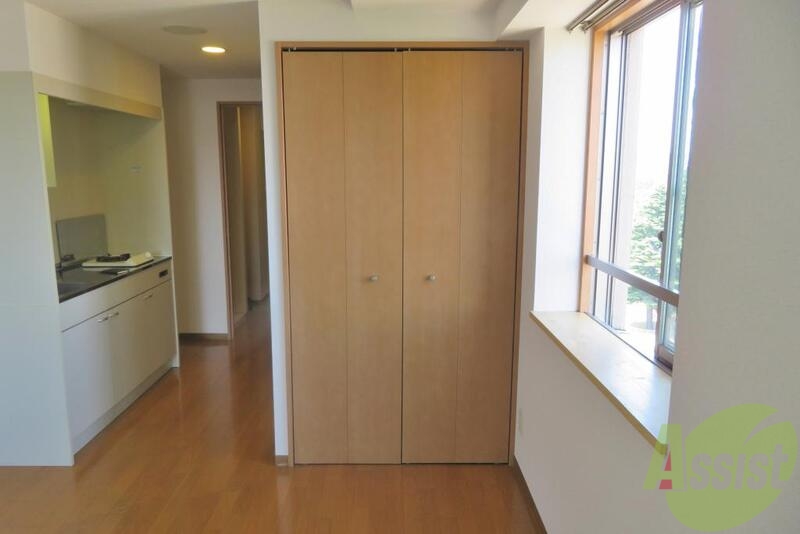 収納　居間の中には、大きめのクローゼットがあります。