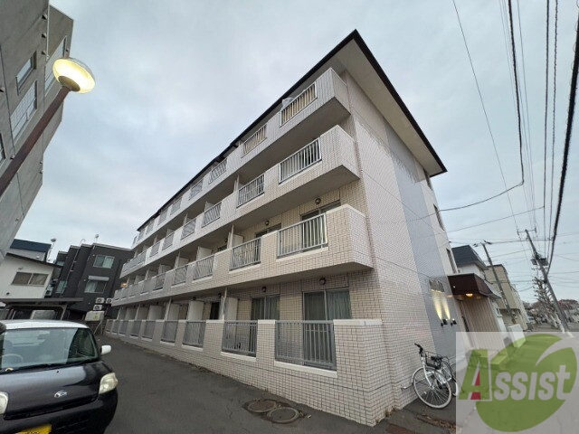 建物外観　札幌市東区北１８条東「サンパレスＮ１８」