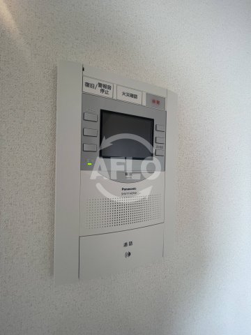 セキュリティ　プレサンスOSAKA三国ネオスモニター付きインターホン