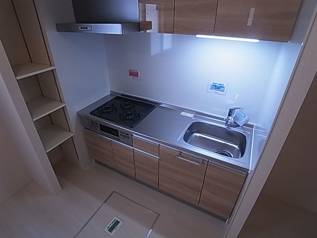 キッチン　システムキッチン（ガス3口）