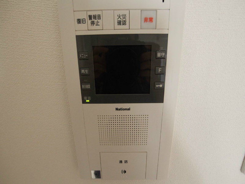 セキュリティ　TVモニター付インターホン