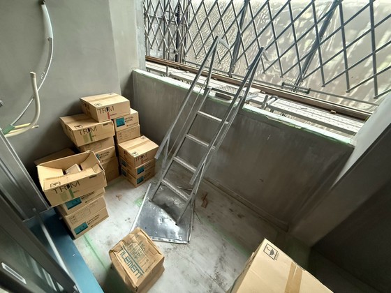 バルコニー　※別階の写真です