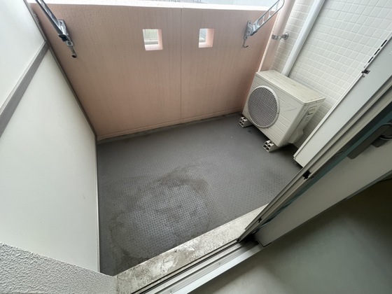 バルコニー　※別部屋の写真です