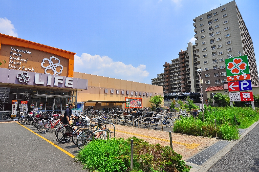 スーパー　ライフ 奥戸街道店（スーパー）まで397m