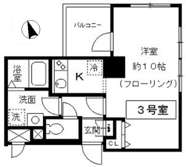 スリアン神楽坂の間取り写真