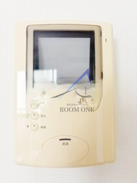 セキュリティ　モニター付インターホンです。