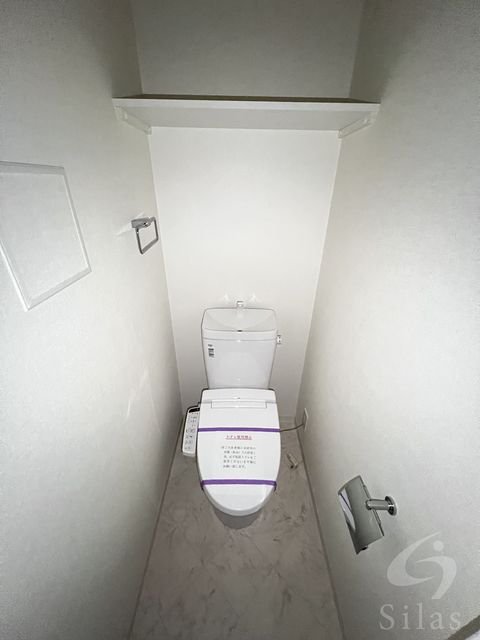 阪神本線 尼崎駅 徒歩9分 15階建 築5年のトイレ写真