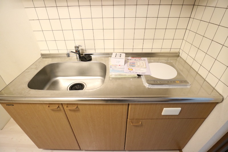 サンライズマンションのキッチン写真