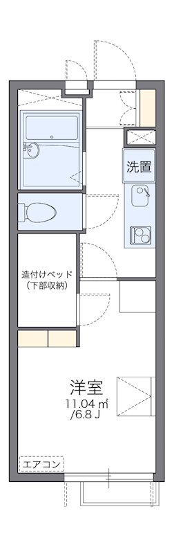 ＪＲ青梅線 牛浜駅 徒歩7分 3階建 築18年の間取り写真