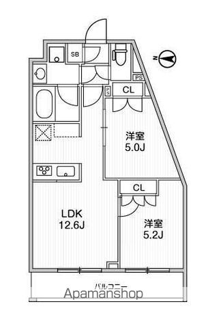 LIME RESIDENCE SHINAGAWA EASTの間取り写真