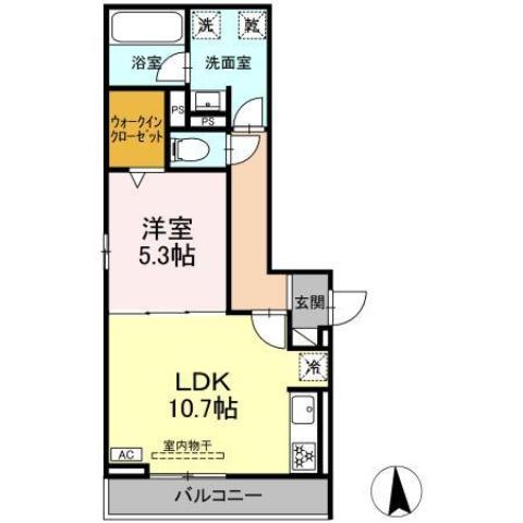 セレスティア藤江町の間取り写真