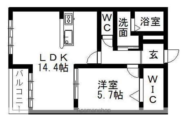 名鉄瀬戸線 三郷駅 徒歩18分 3階建 築11年の間取り写真