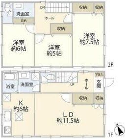 横浜市磯子区の間取り写真