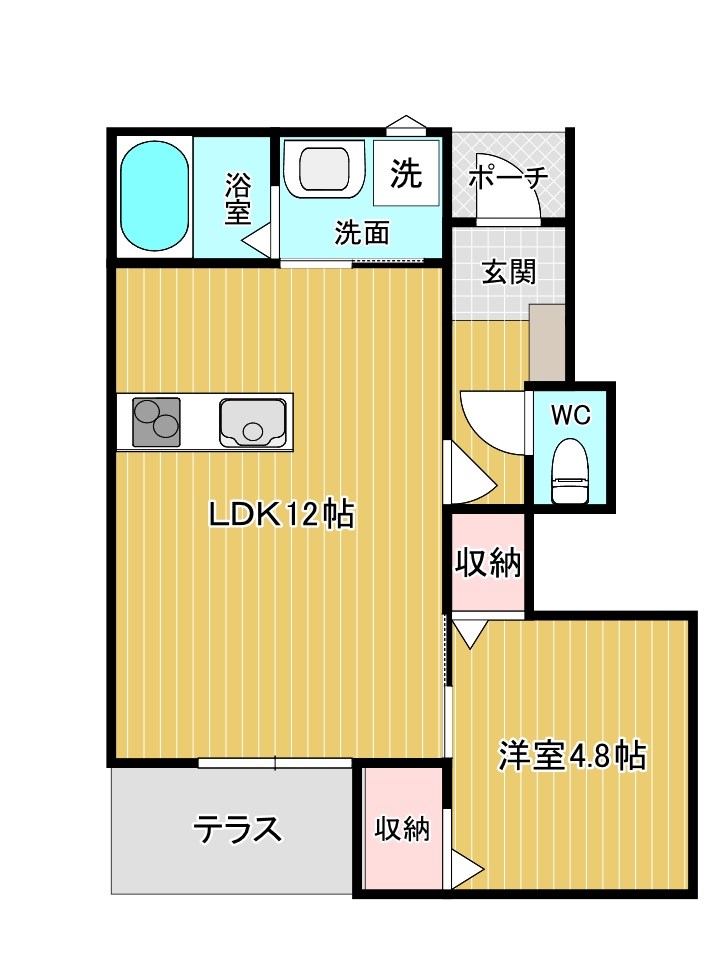 エスプランティ SGKの間取り写真