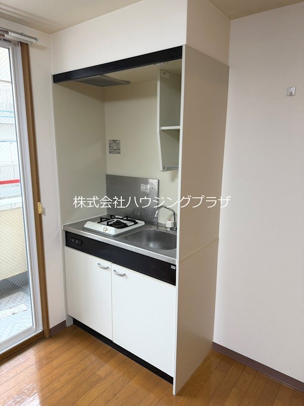 キッチン　ガス１口キッチン