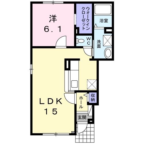 Community沼ノ端Iの間取り写真