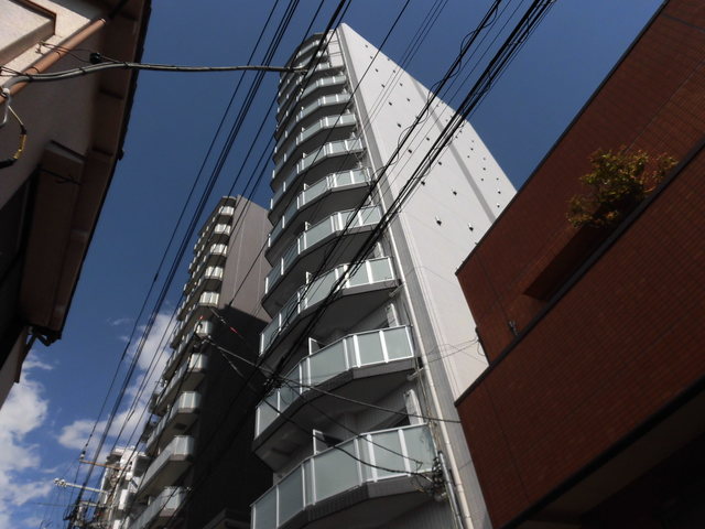 建物外観　分譲賃貸マンションです