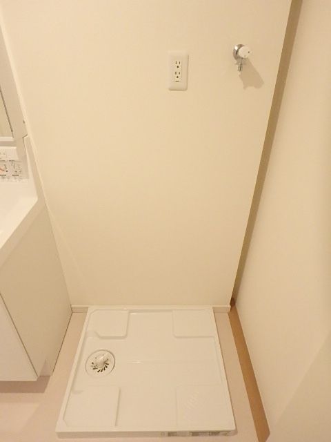 洗面設備　洗濯機置場