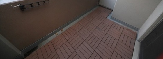 バルコニー　他号室のお写真です