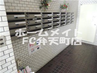 その他共有部分　集合ポストです