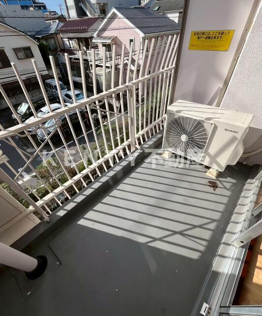 バルコニー　落ち着いた時間を過ごせるバルコニーです