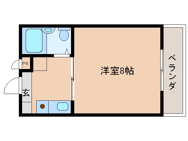 レーク山一の間取り写真