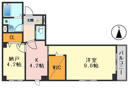 ＪＲ常磐線 金町駅 徒歩25分 4階建 築10年の間取り写真