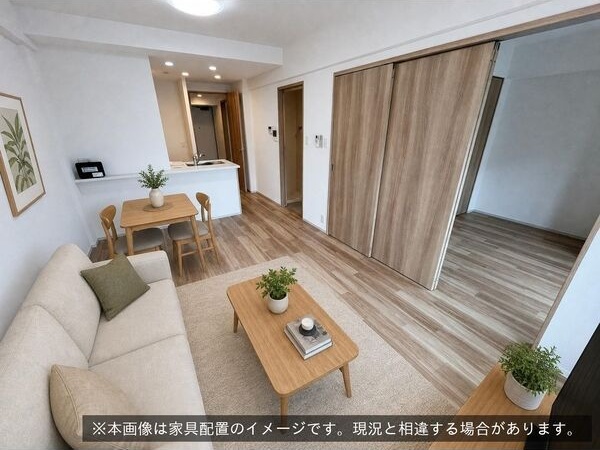 居室・リビング　※家具家電は付属しません。