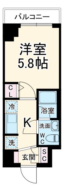 グランヴァンプレミアムイースト川口の間取り写真